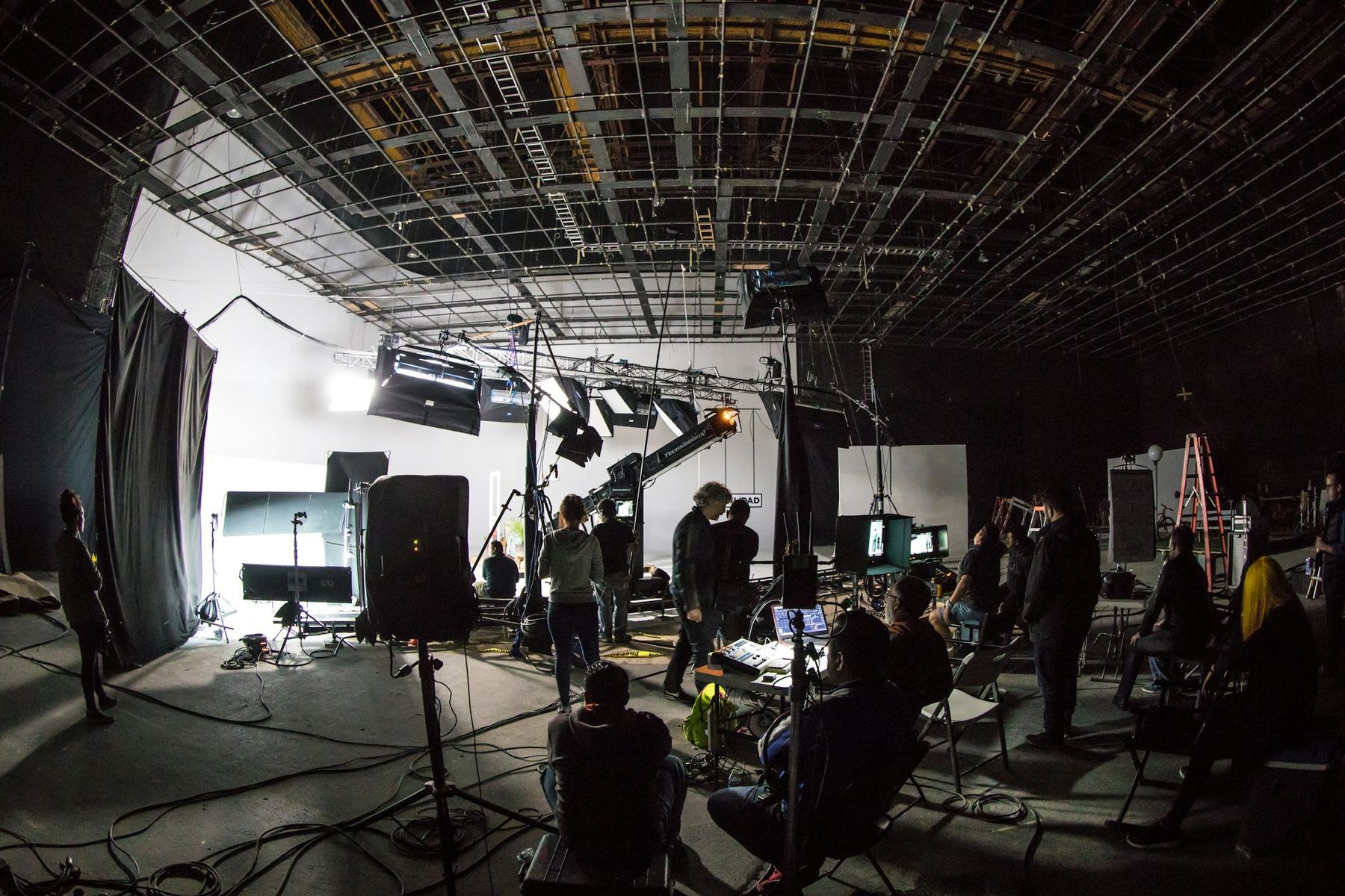 Illustration du format : plateau de tournage